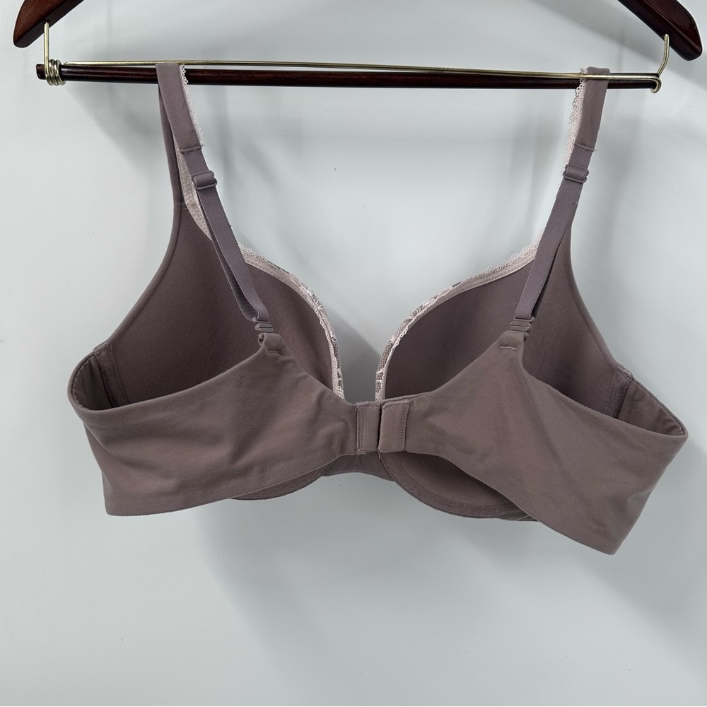 Victoria's Secret Perfect Shape Dusty Mauve Lace Bra. - Picture 4 of 5